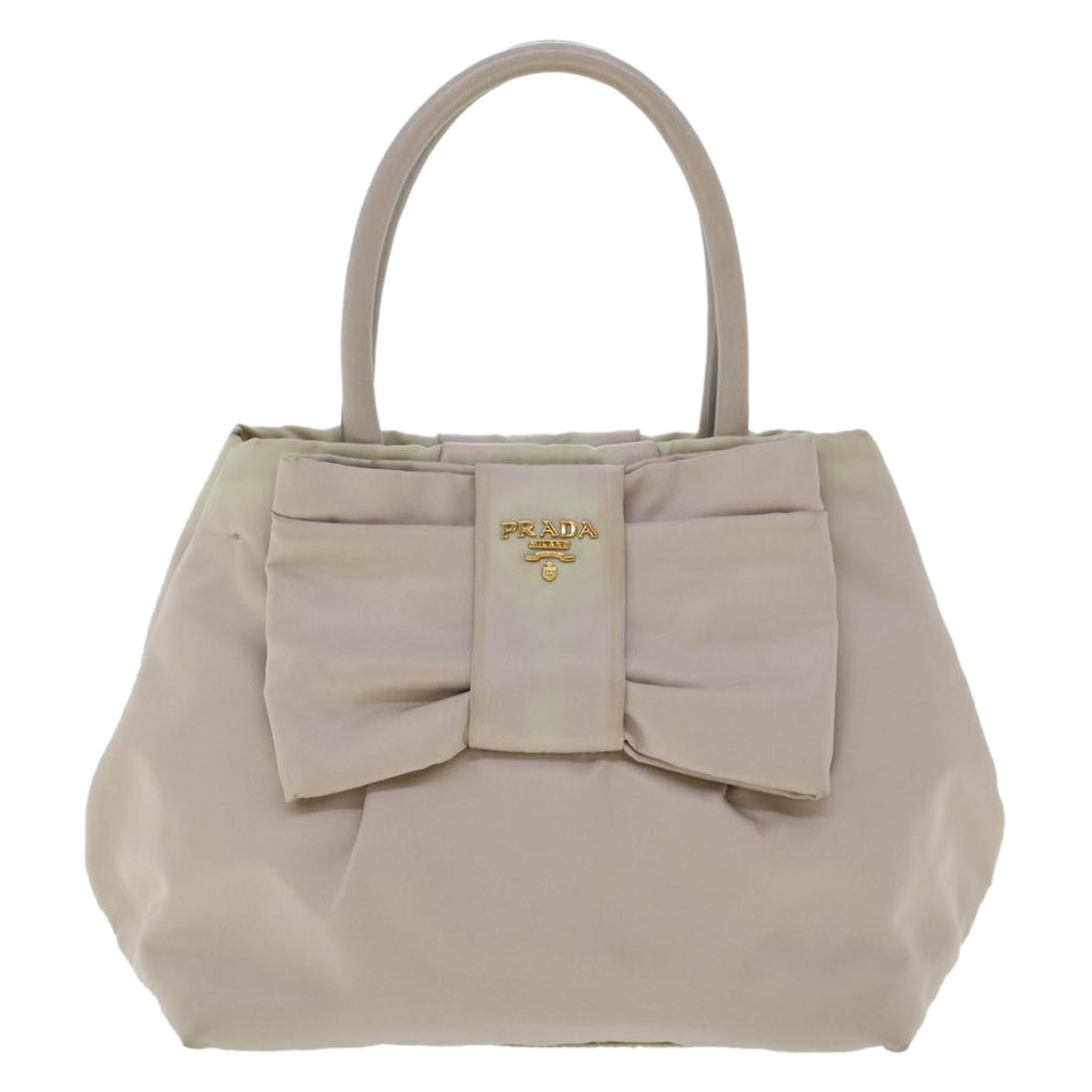 PRADA Hand Bag Nylon 2way Gray  48005