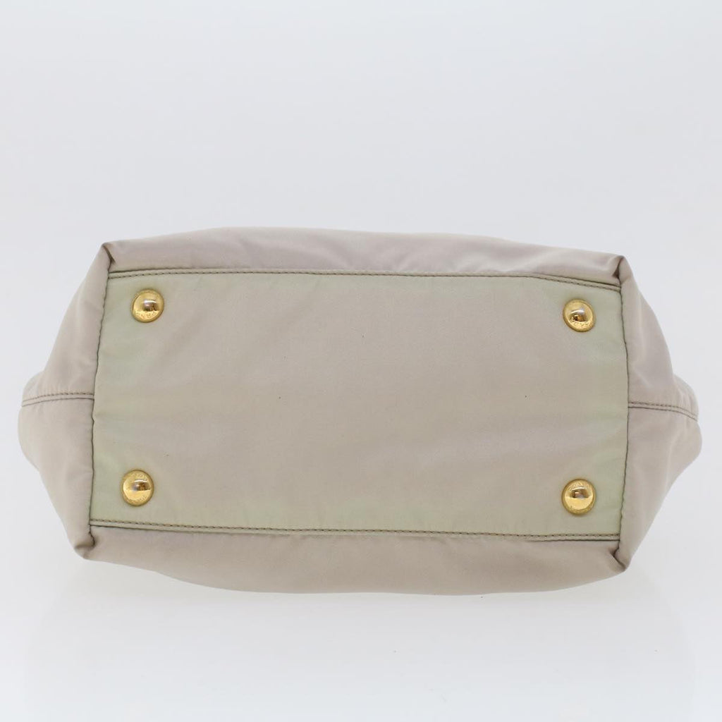 PRADA Hand Bag Nylon 2way Gray  48005