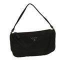 PRADA Accessory Pouch Nylon Khaki  48612