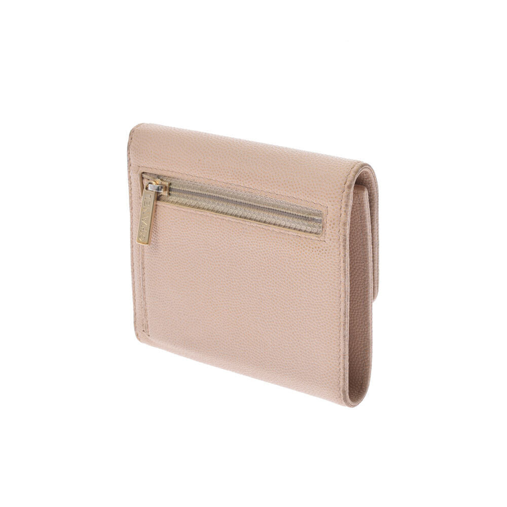 Chanel Beige Leather - wallet accessories