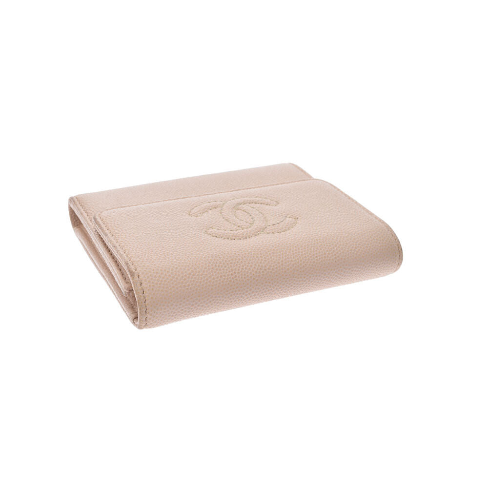 Chanel Beige Leather - wallet accessories
