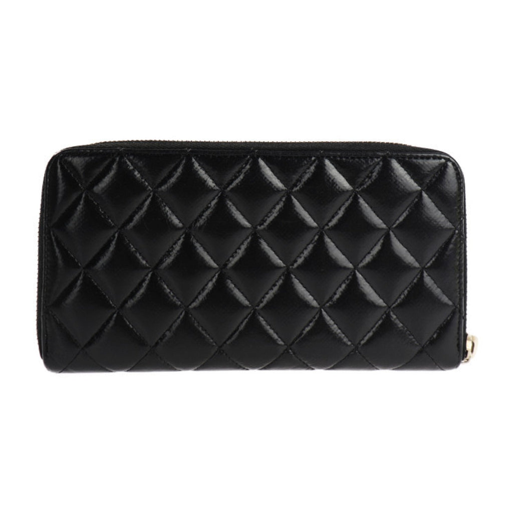 Chanel Black Leather 2.55 wallet accessories