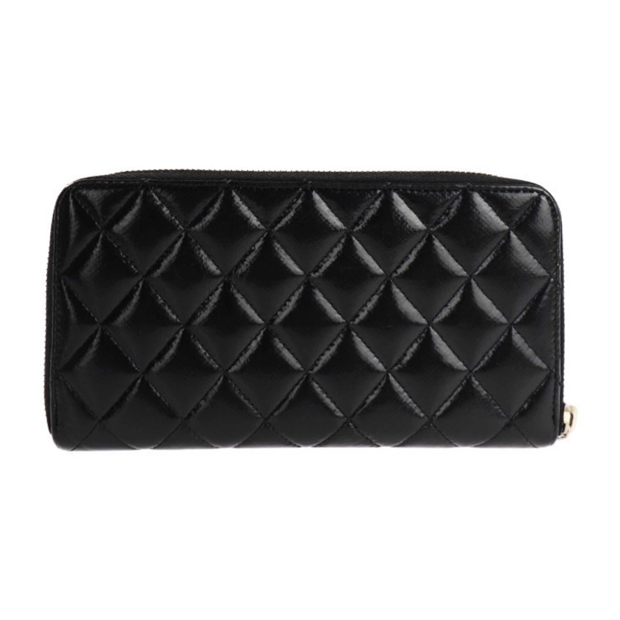 Chanel Black Leather 2.55 wallet accessories