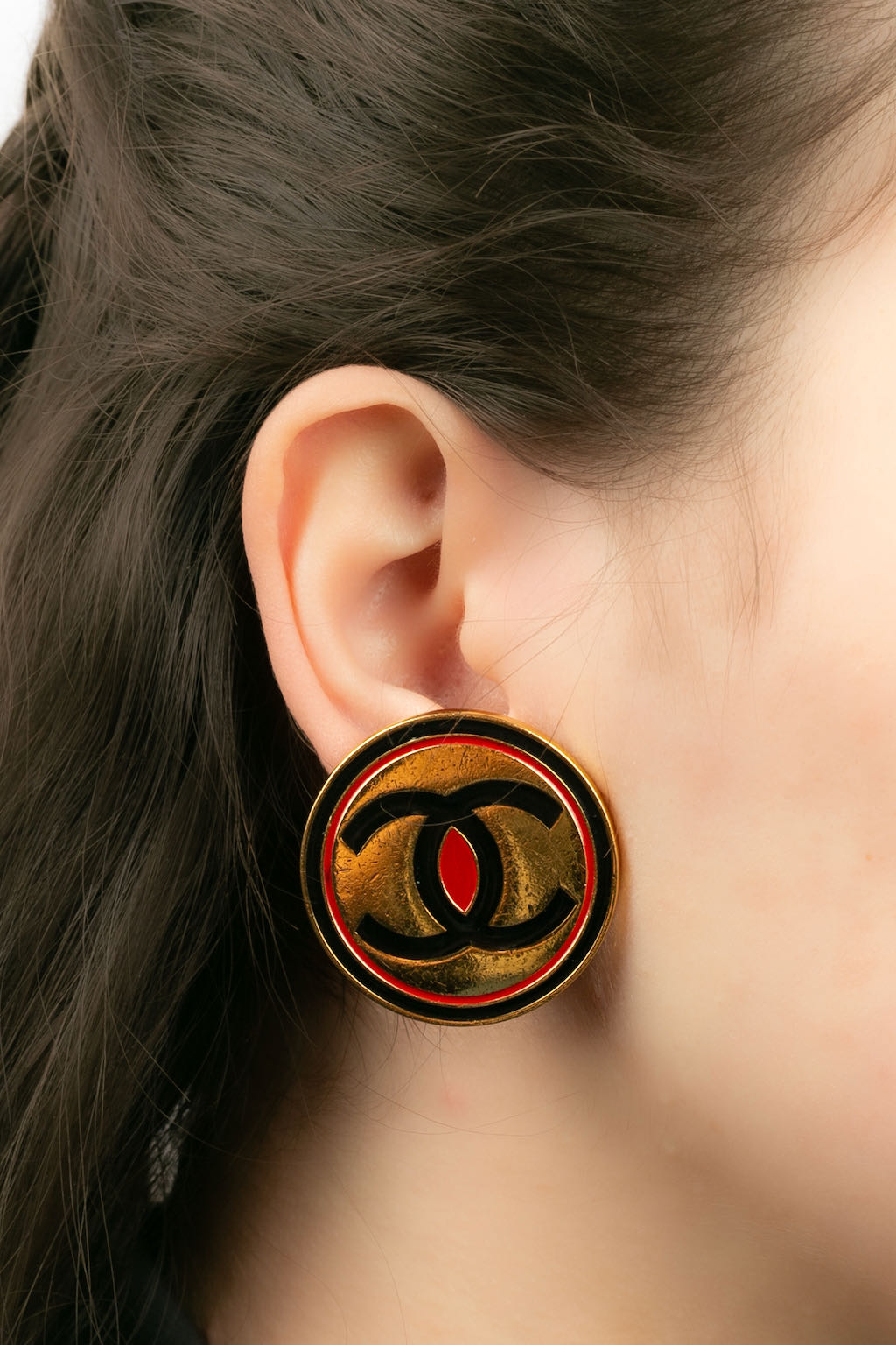 Boucles d'oreilles cc Chanel