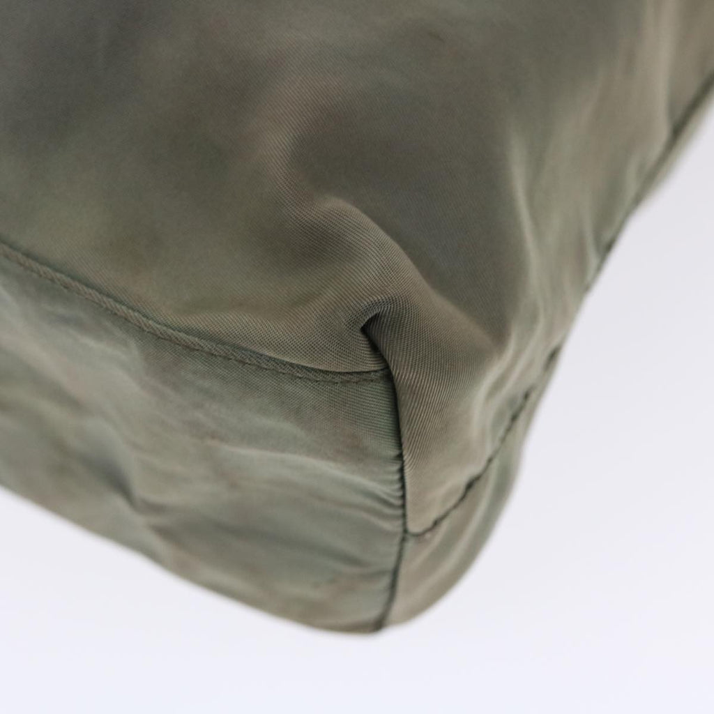 PRADA Tote Bag Nylon Khaki  49587