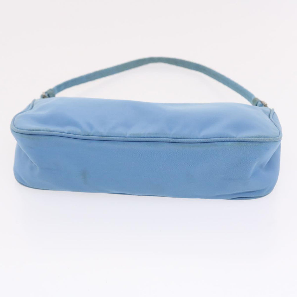 PRADA Accessory Pouch Nylon Light Blue  49774