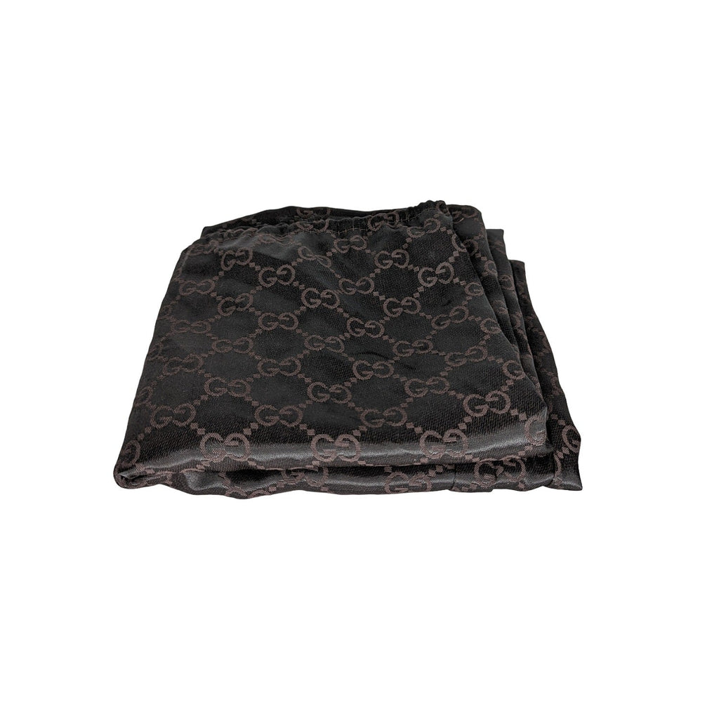Gucci Black Nylon GG Monogram Garment Hobo
