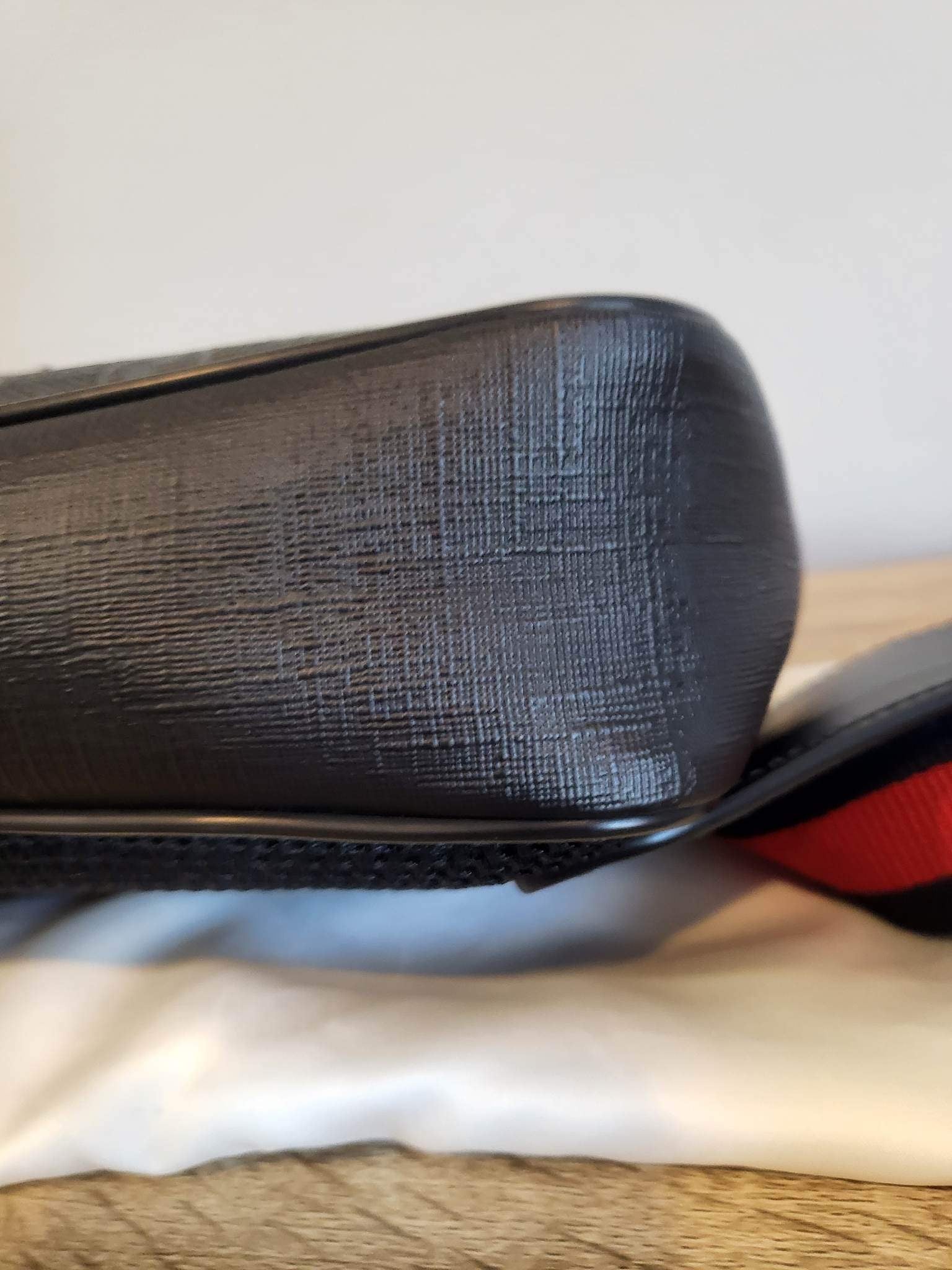 Authentic GG Black Belt Bag Gucci