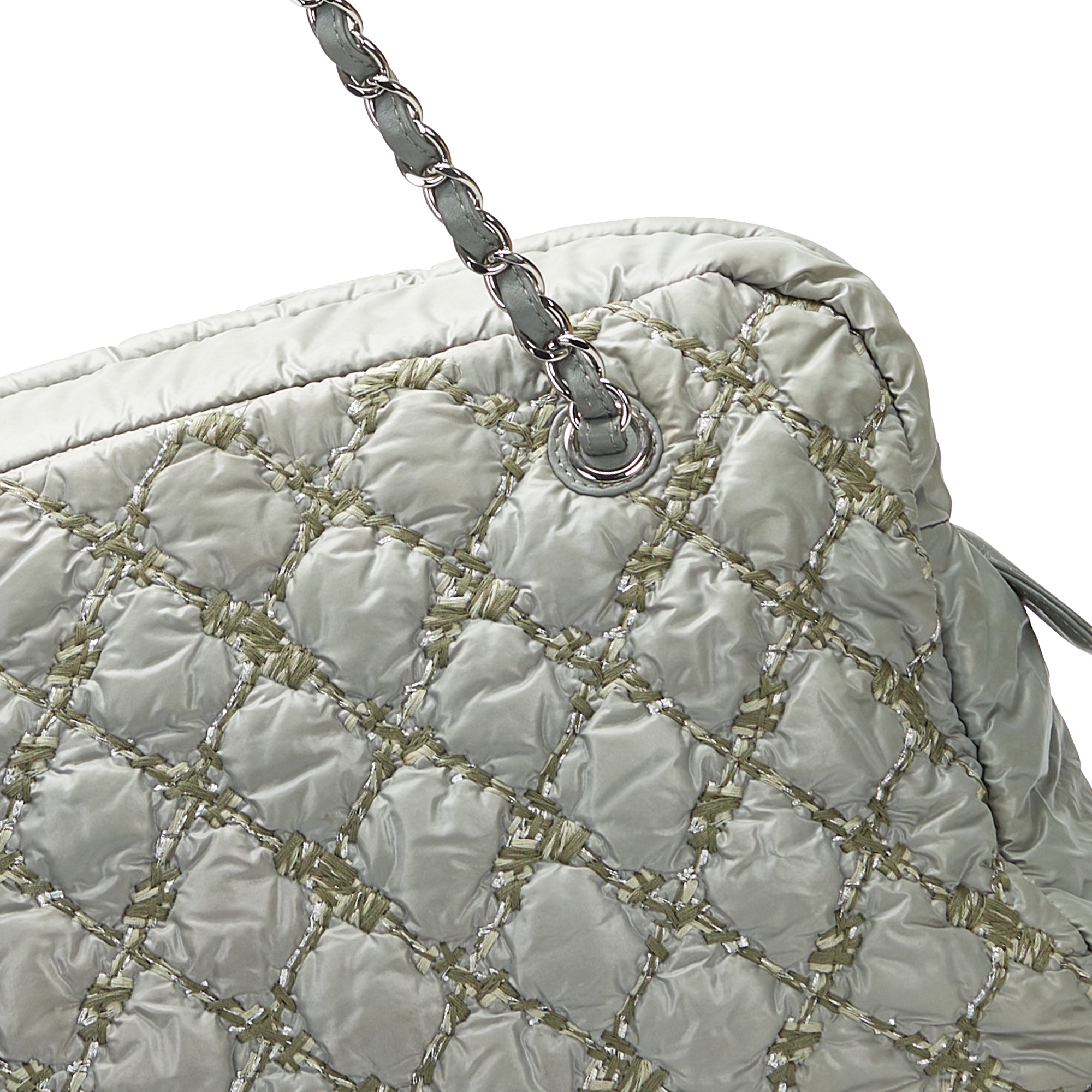 Chanel Paris-Byzance Tweed On Stitch Shoulder Bag