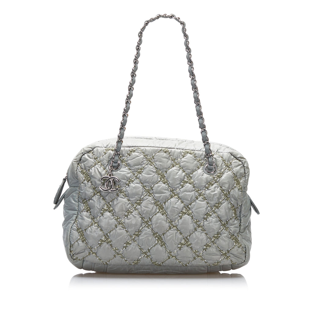 Chanel Paris-Byzance Tweed On Stitch Shoulder Bag
