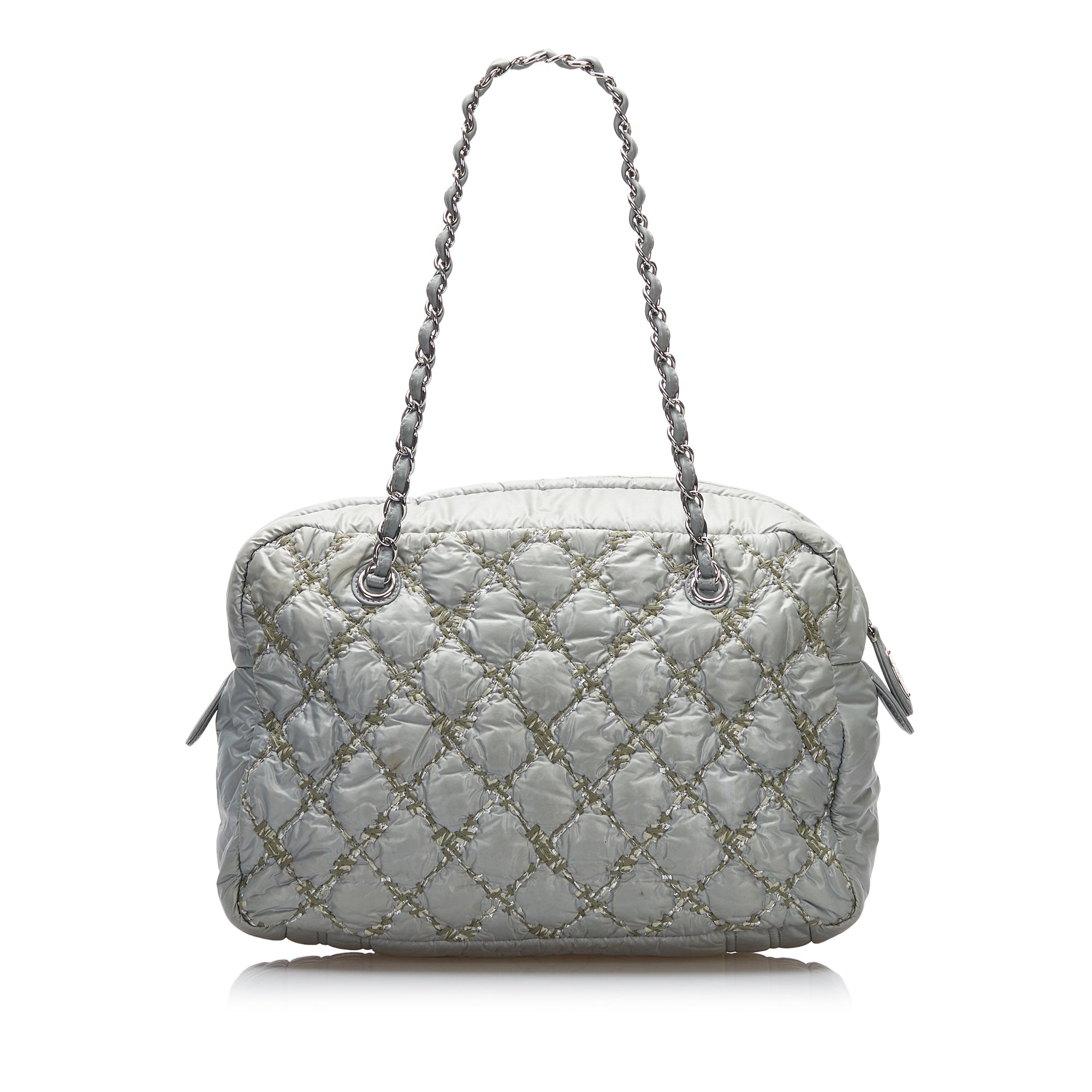Chanel Paris-Byzance Tweed On Stitch Shoulder Bag
