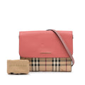 Burberry Loxley Brown Haymarket Canvas