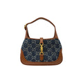 Gucci New Denim GG Monogram Mini Jackie 1961 Hobo