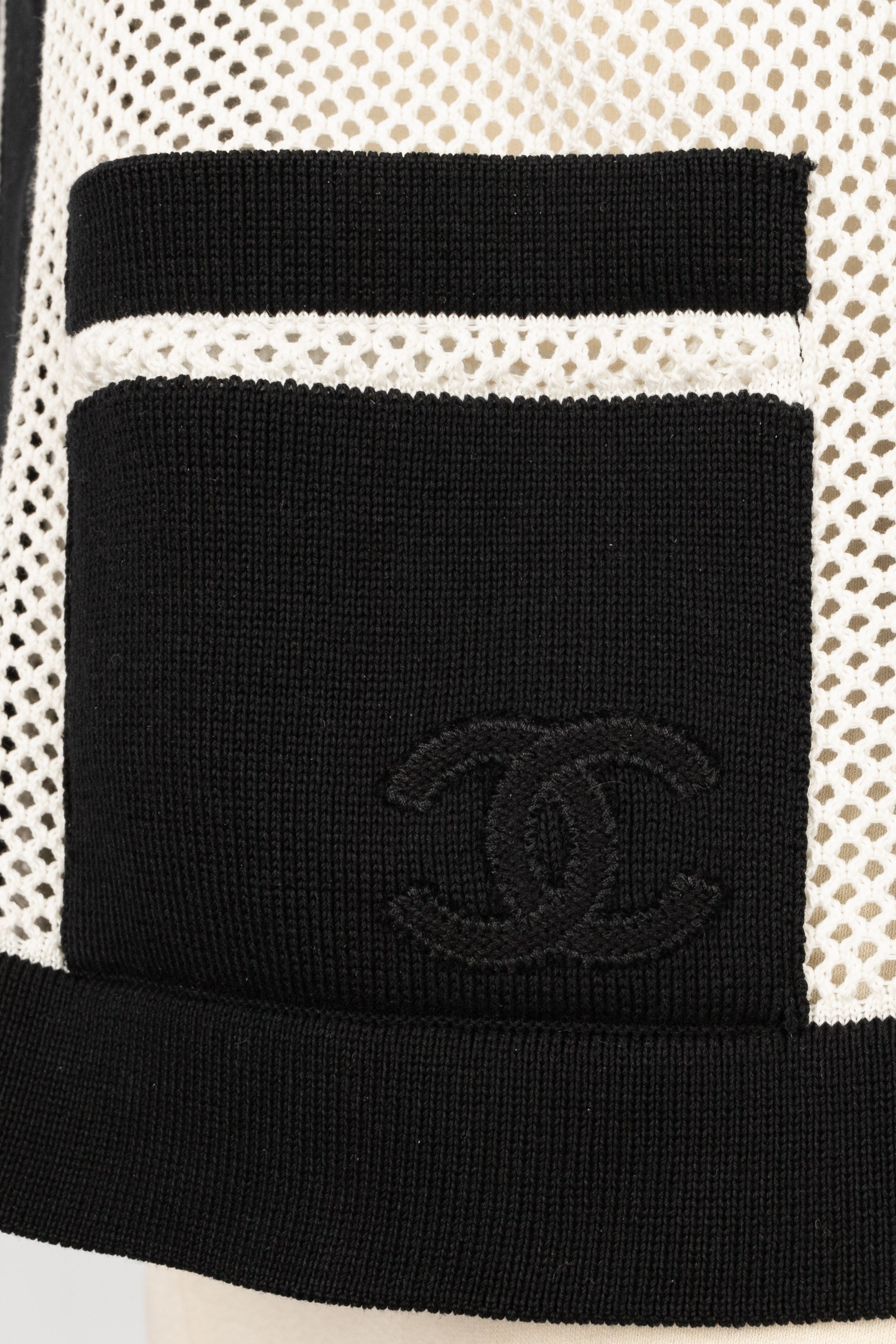Haut zipp�� Chanel