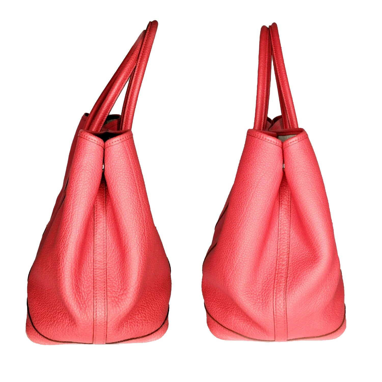 Hermès Rose Leather Garden Party 36 Tote