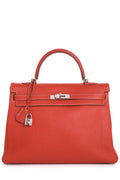 Hermès Sanguine Kelly 35 cm Handle Bag