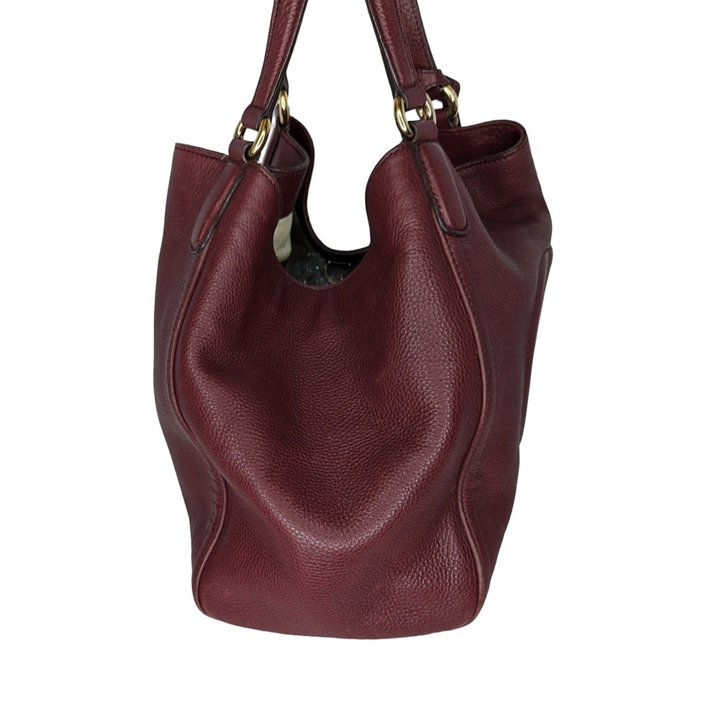 Gucci Pebbled Leather Soho Medium Shoulder Bag