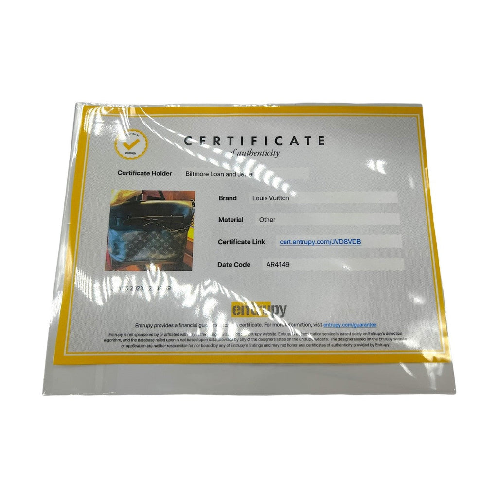 Louis Vuitton Monogram Eclipse Steamer PM