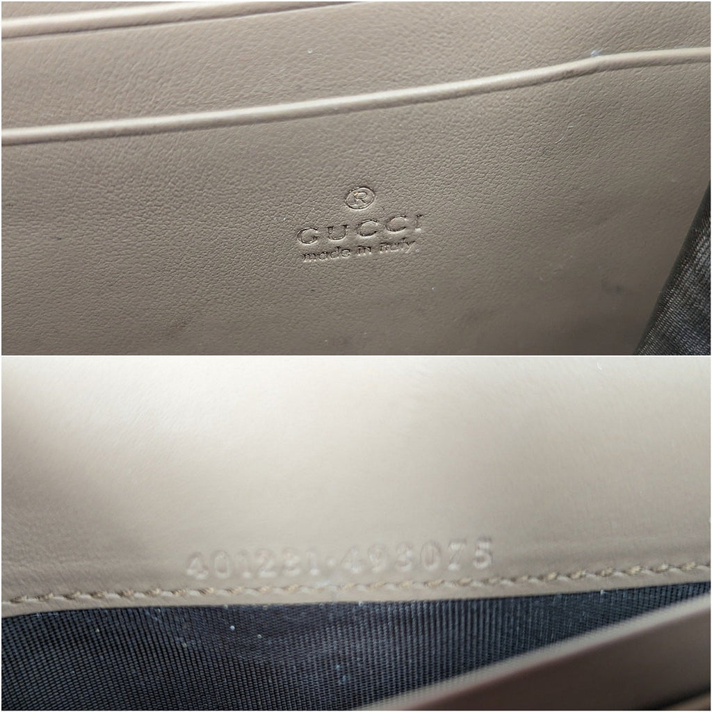 Gucci GG Supreme Monogram Dionysus Chain Wallet