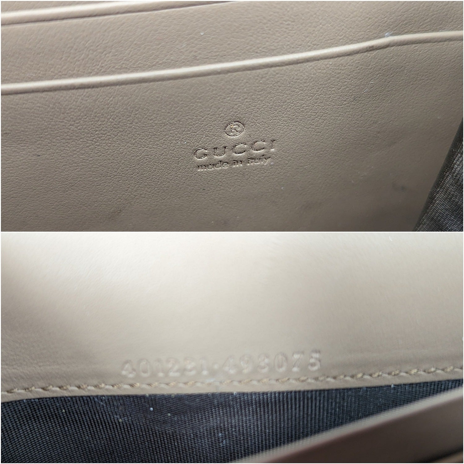 Gucci GG Supreme Monogram Dionysus Chain Wallet