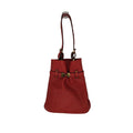Gucci Vintage Red Karung Mini Bucket Bag