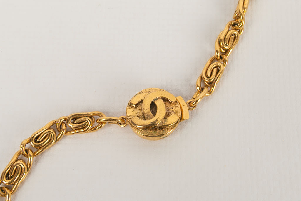 Sautoir/Collier dor�� Chanel