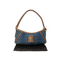 Gucci Denim D Ring Abbey Pochette Bag