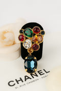 Broche strassée Chanel