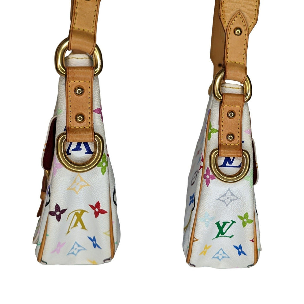 Louis Vuitton Monogram Multicolor Lodge PM White