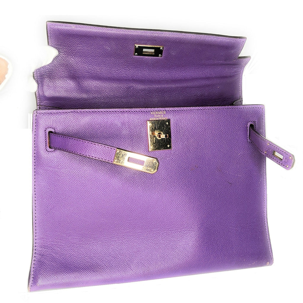 Hermès Epsom Kelly Sellier 32 Anemone Bag