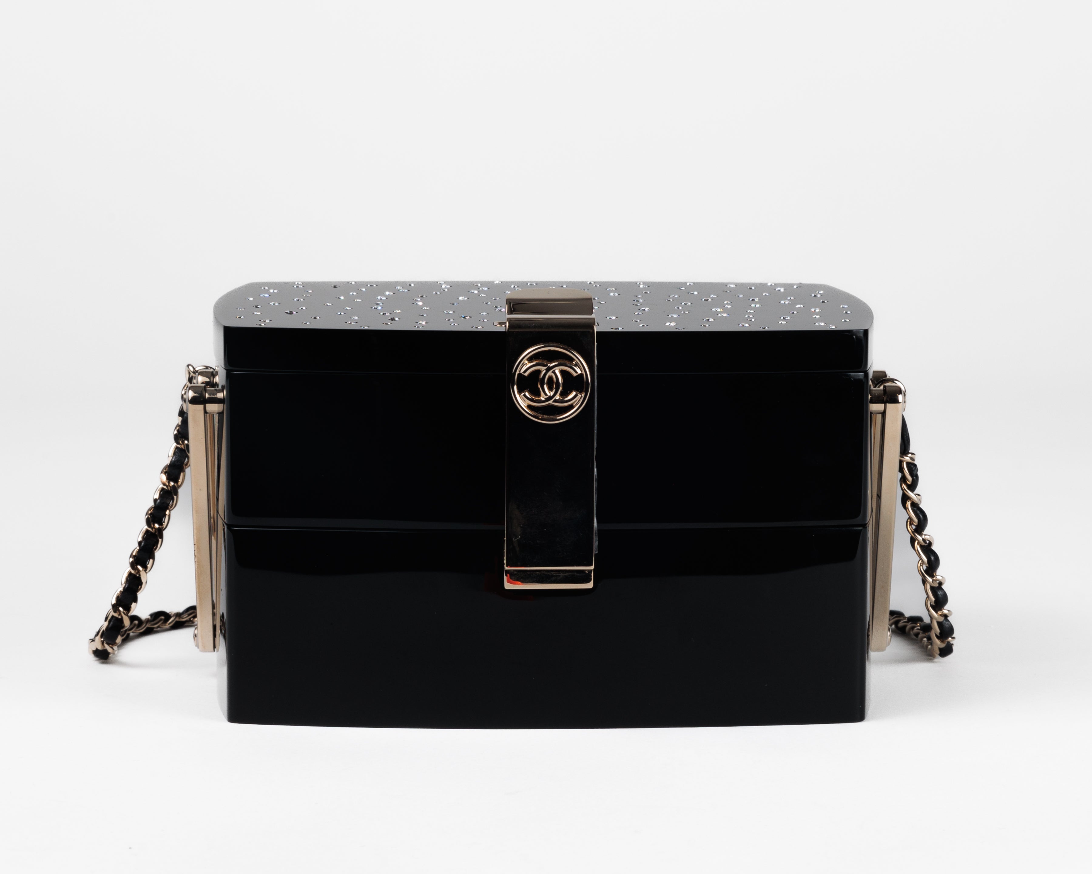 Chanel Moonlight Lucite Runway  w/ Gold Hardware