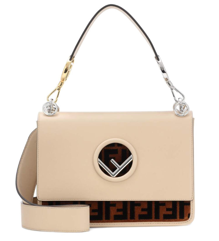 Fendi FF Logo Shoulder Bag