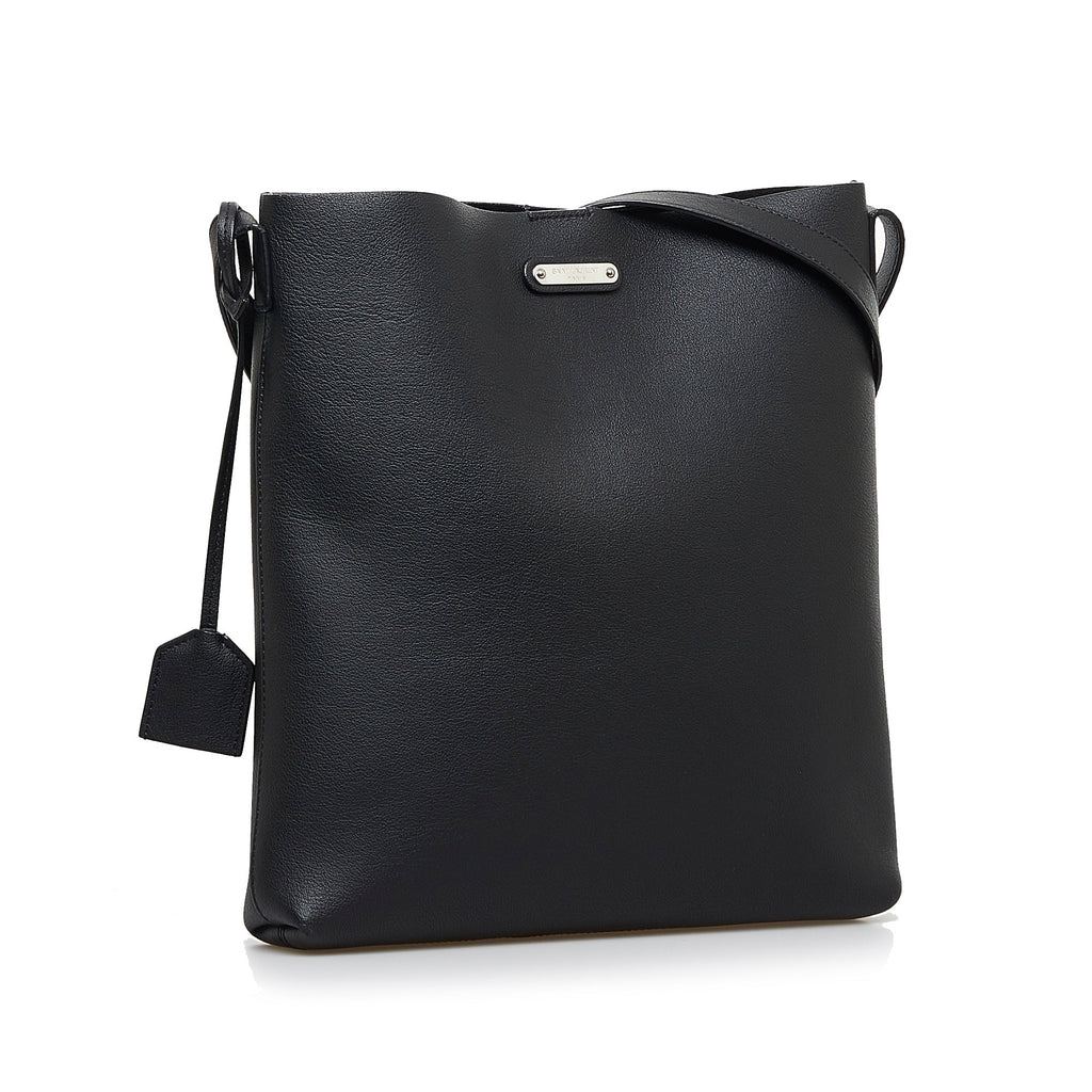 SAINT LAURENT Calf Leather Crossbody Crossbody Bag
