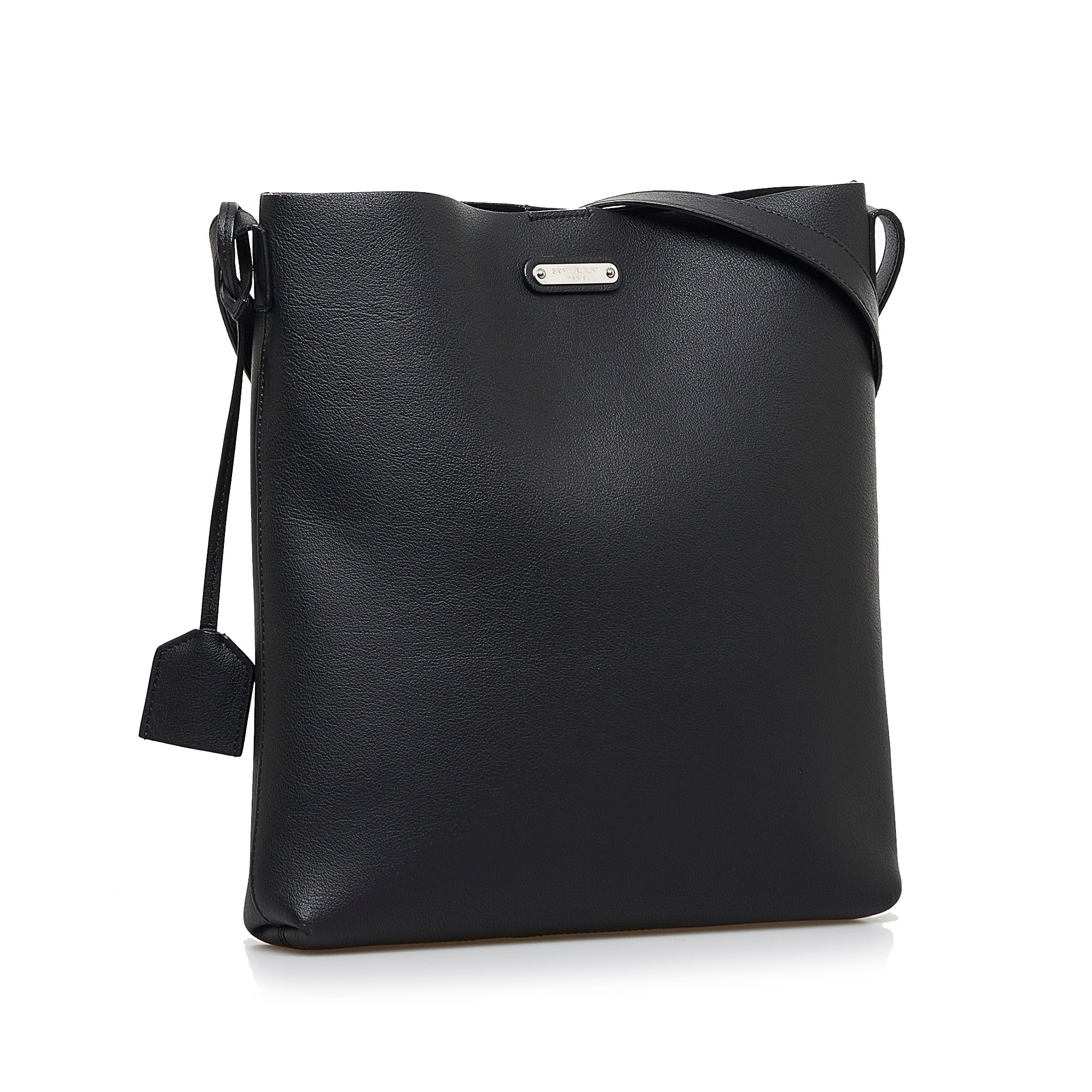 SAINT LAURENT Calf Leather Crossbody Crossbody Bag