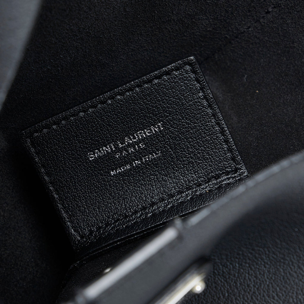 SAINT LAURENT Calf Leather Crossbody Crossbody Bag