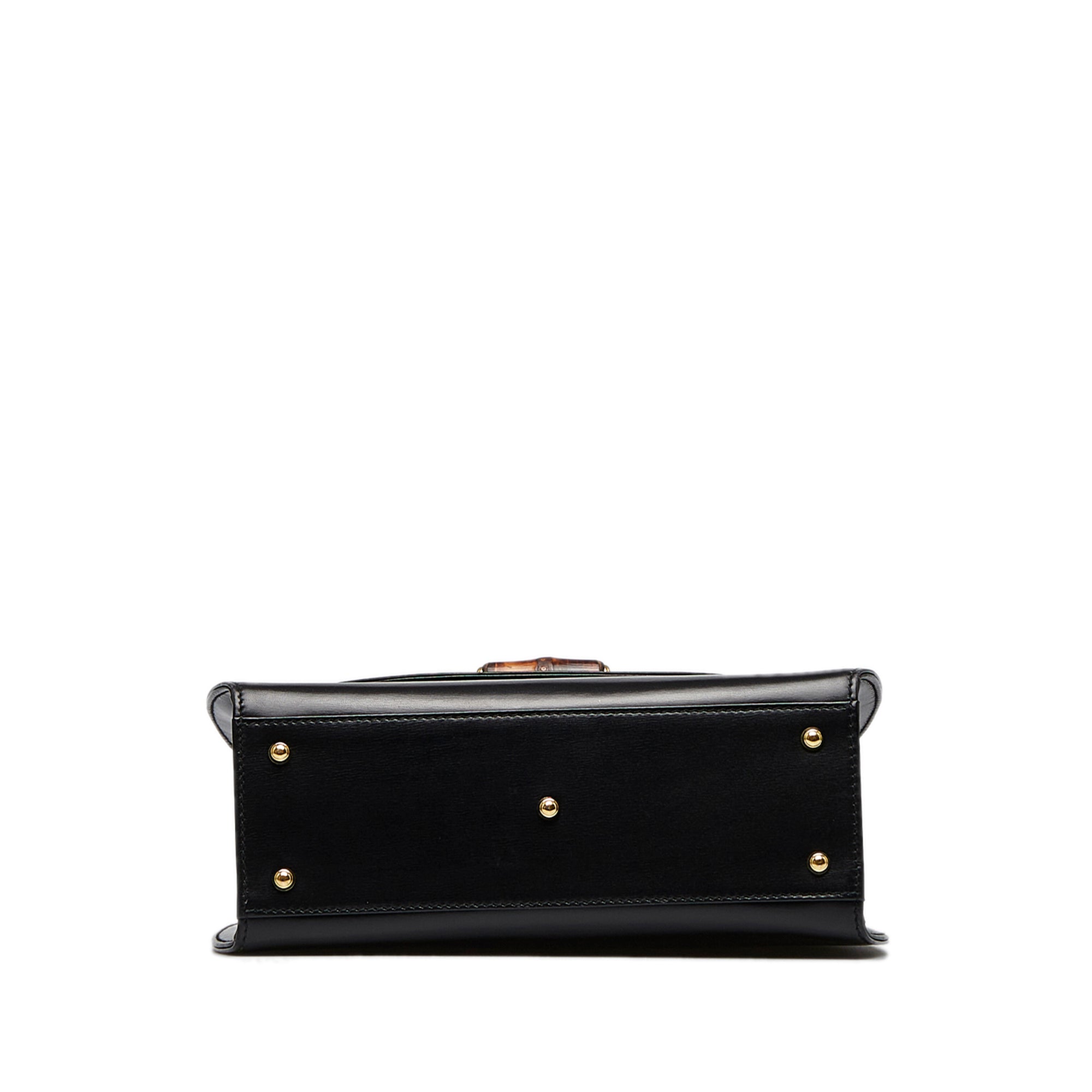 Gucci Bamboo 1947 Black Leather