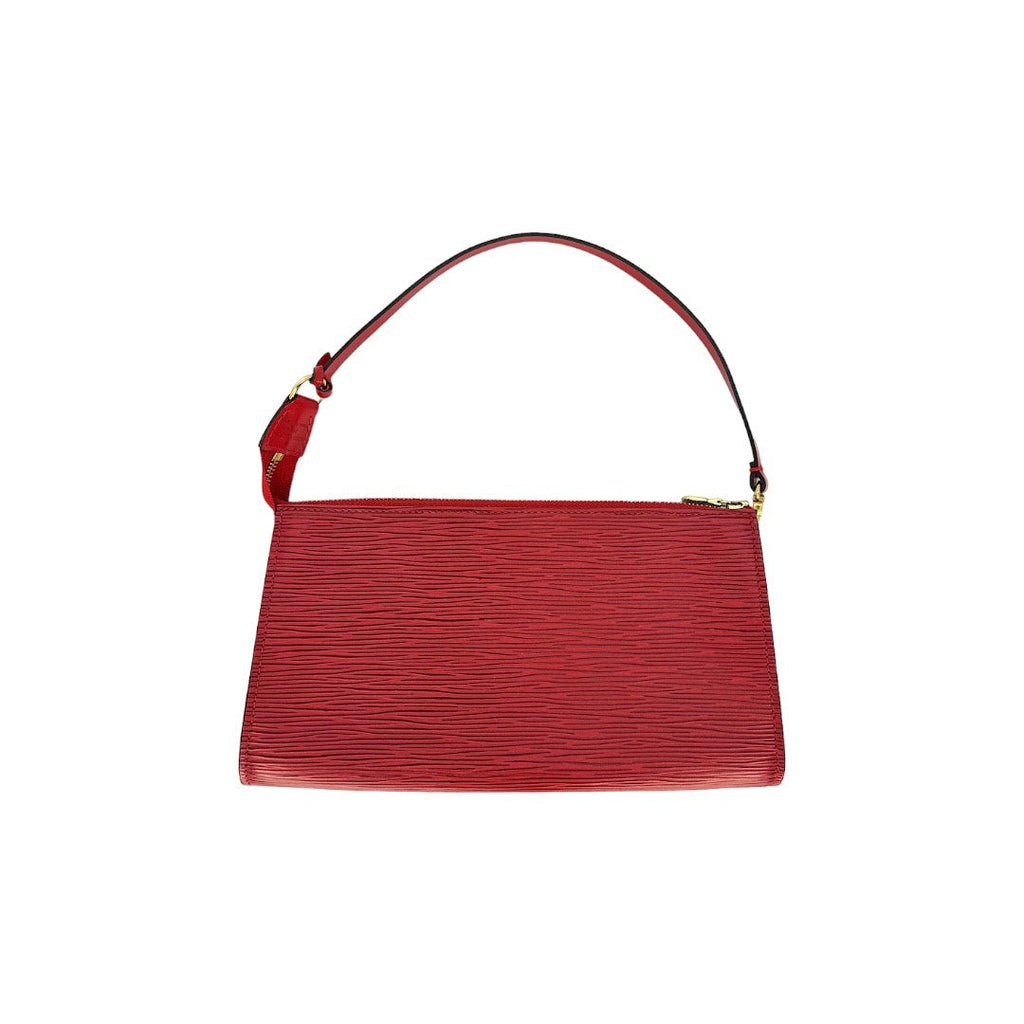 Louis Vuitton Vintage Red Epi Pochette Accessories