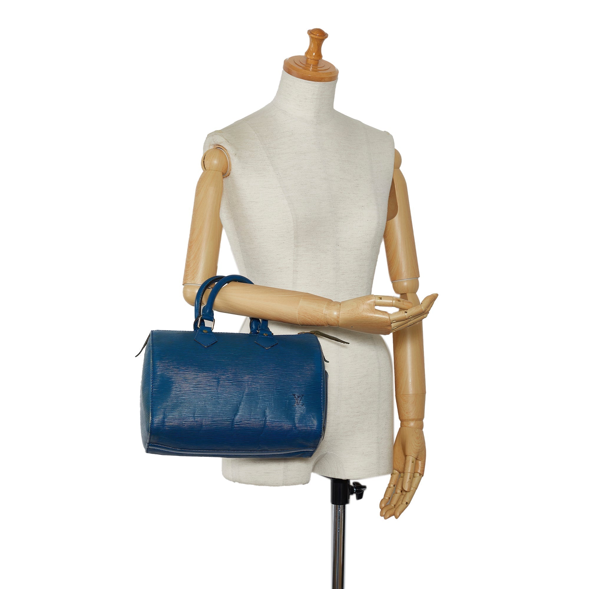 LOUIS VUITTON Epi Speedy 30 Boston Bag