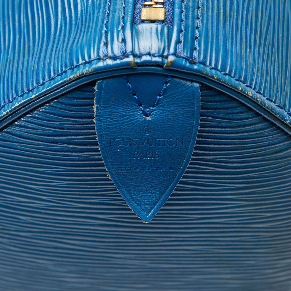 LOUIS VUITTON Epi Speedy 30 Boston Bag