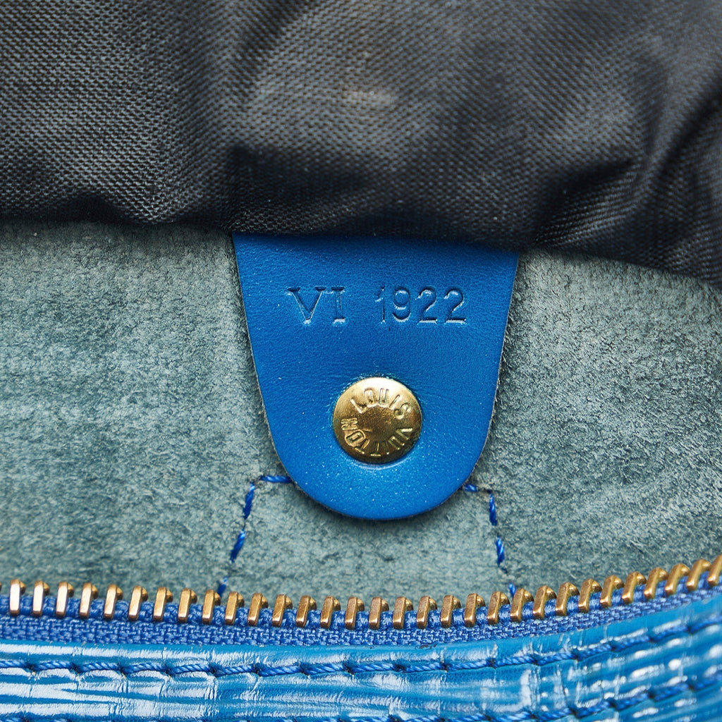LOUIS VUITTON Epi Speedy 30 Boston Bag