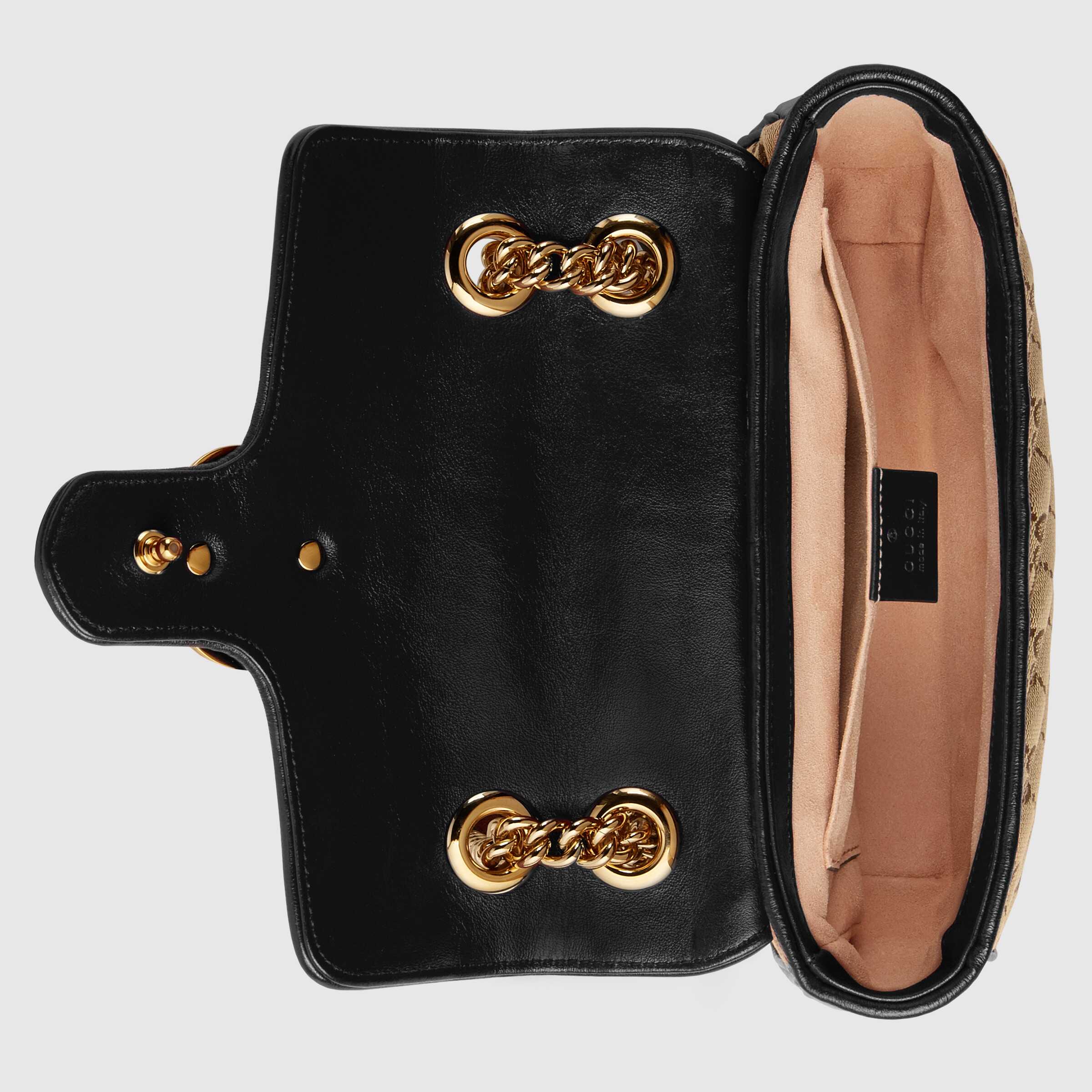 Gucci GG Marmont Mini Bag Original GG Canvas