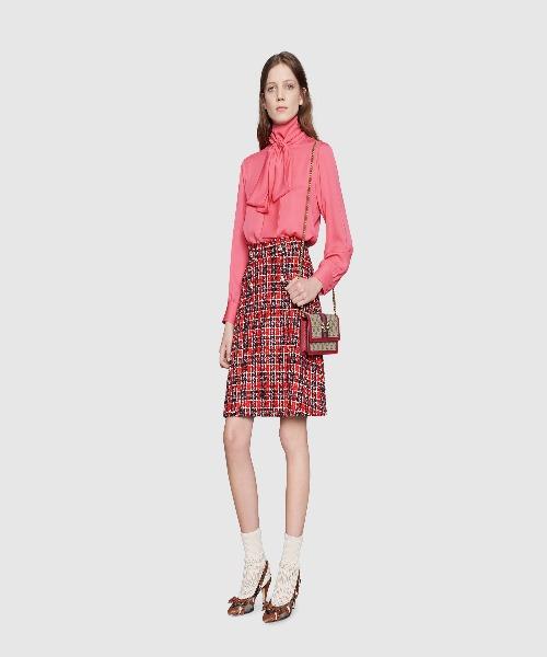Gucci Queen Margaret GG Mini Bag Brown
