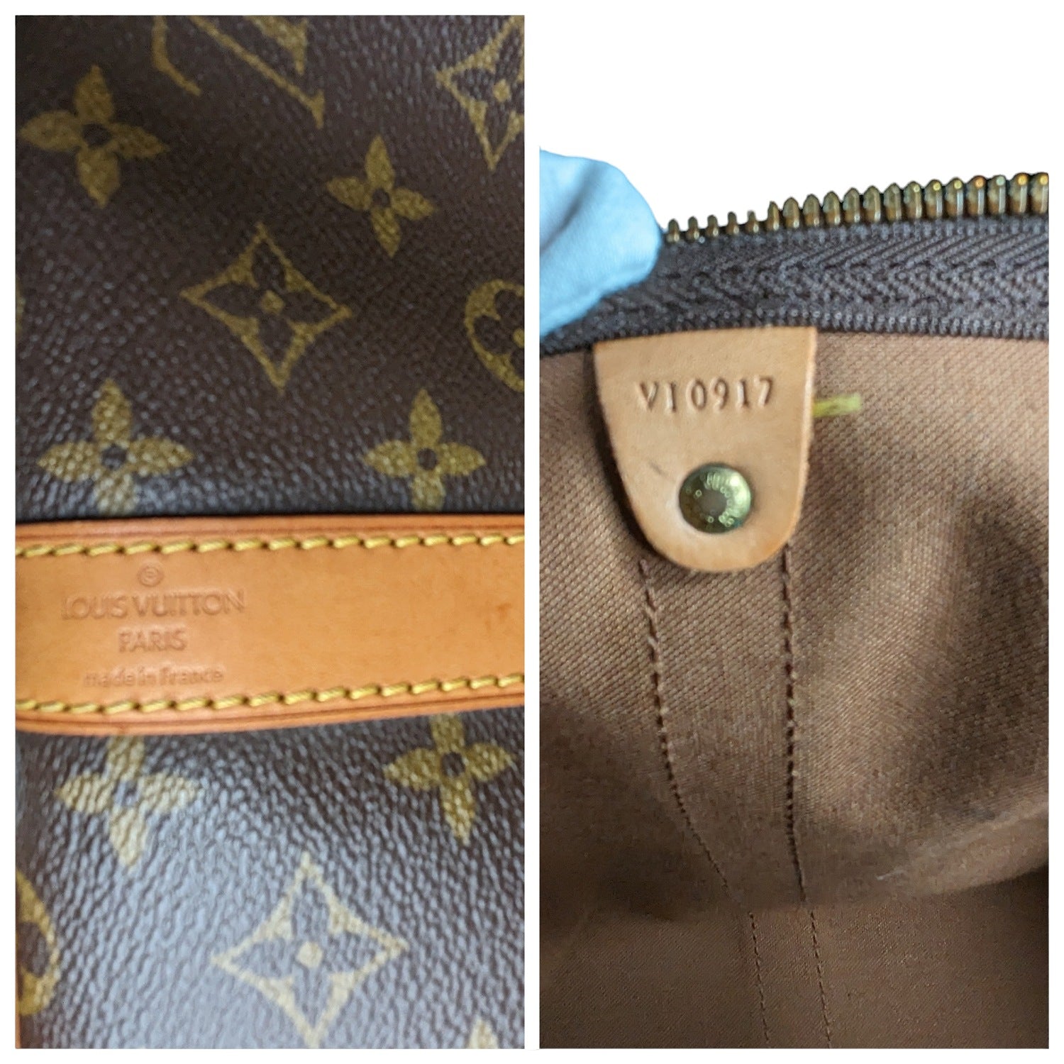Louis Vuitton Vintage Monogram Keepall Bandoulière 55