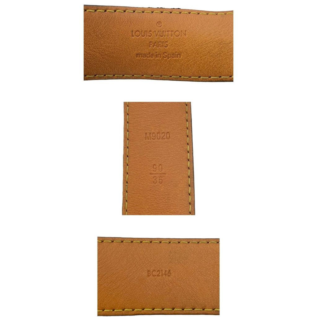 Louis Vuitton Essential V Damier Ebene Belt