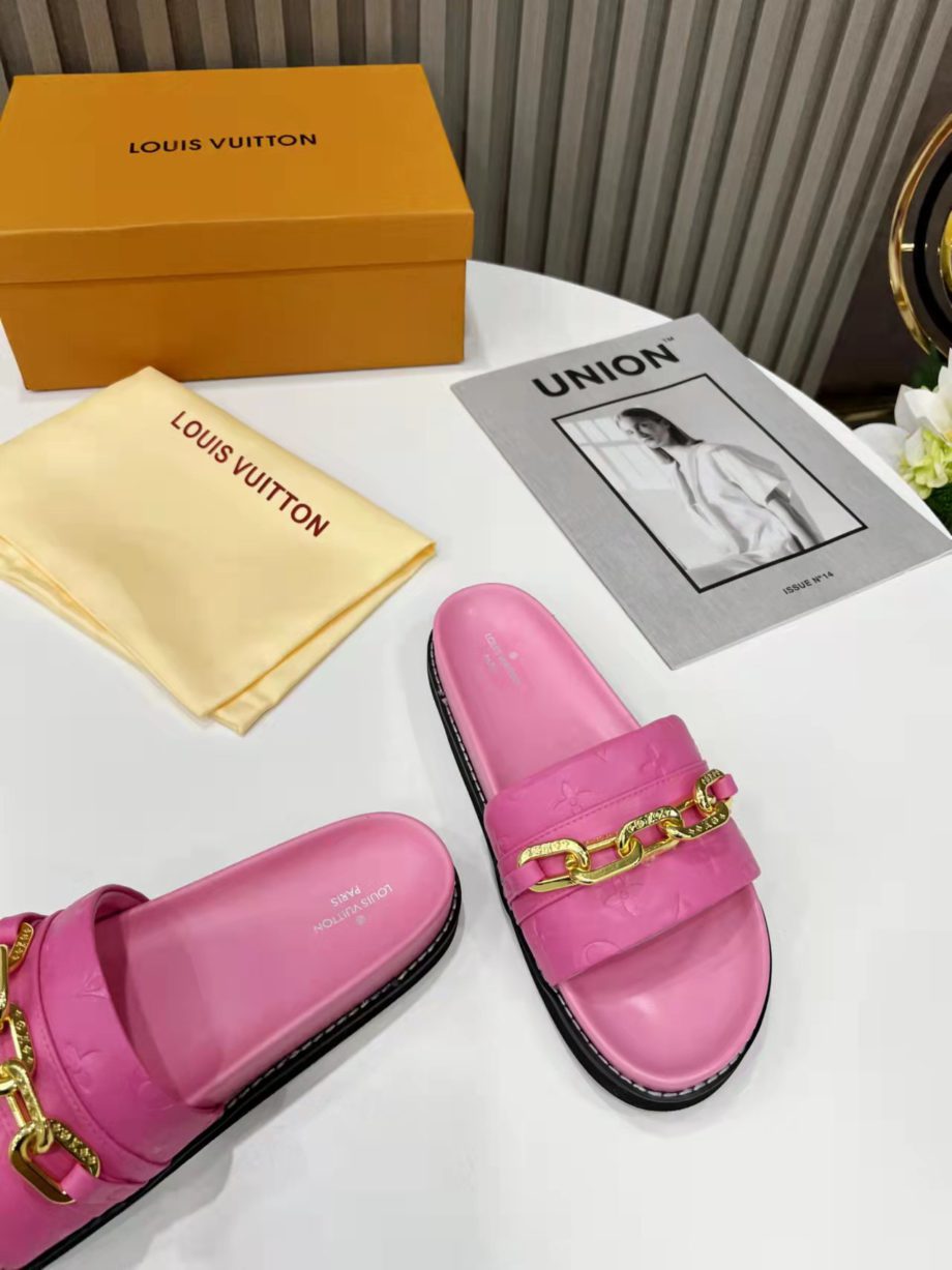 louis vuitton Sunset Flat Comfort Mule Pink For Women 1A9RAW