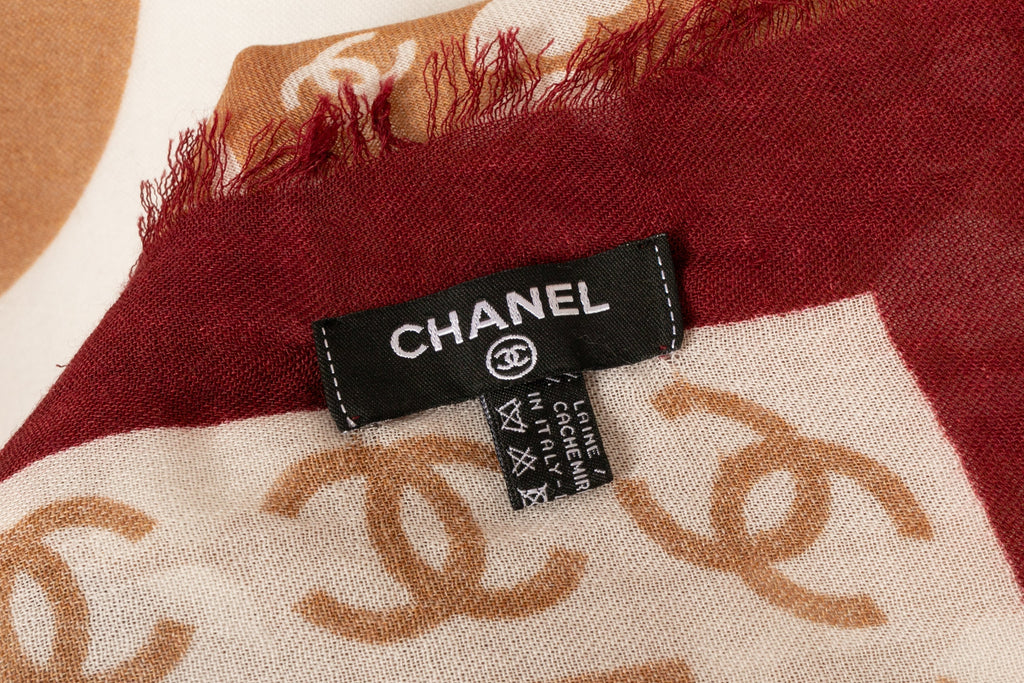 Foulard / ��tole en laine et cachemire Chanel