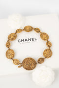 Collier dor�� Chanel 1980s