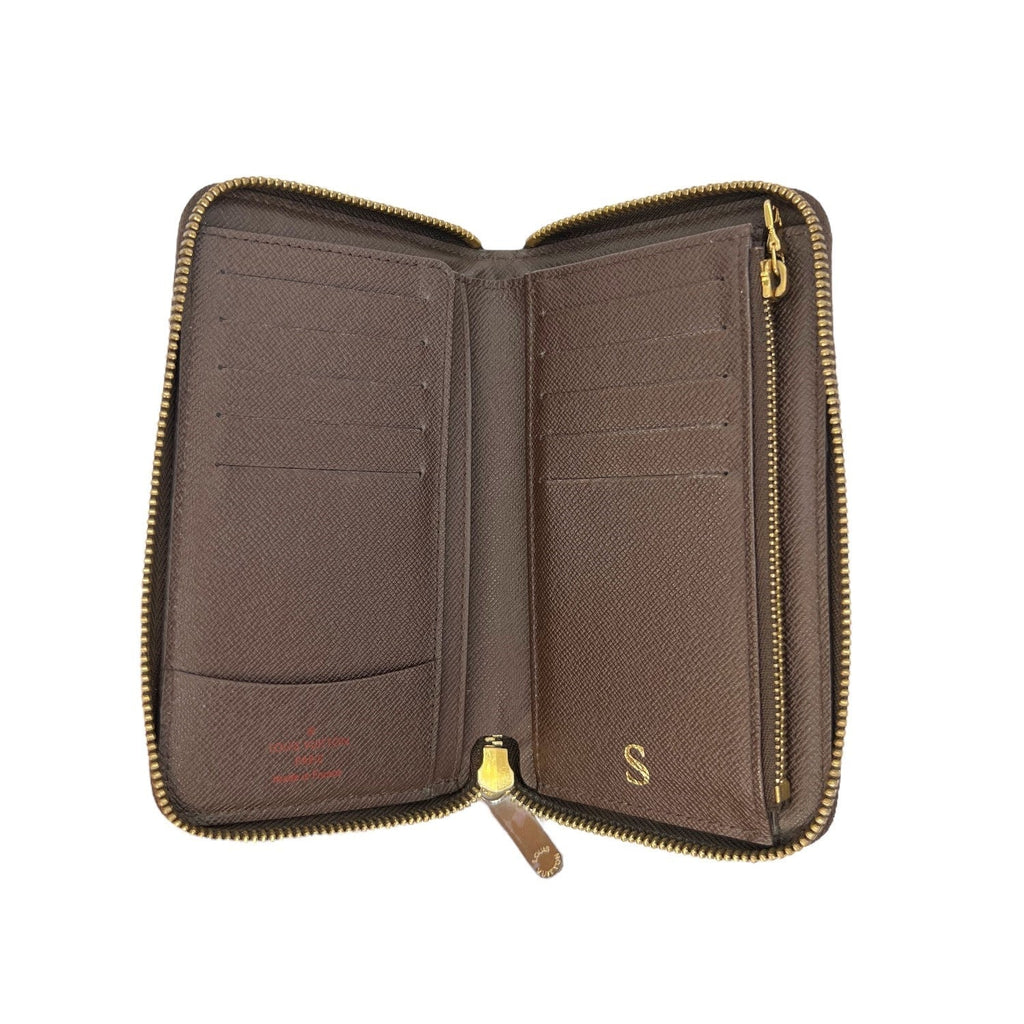 Louis Vuitton Damier Ebene Zippy Compact Wallet