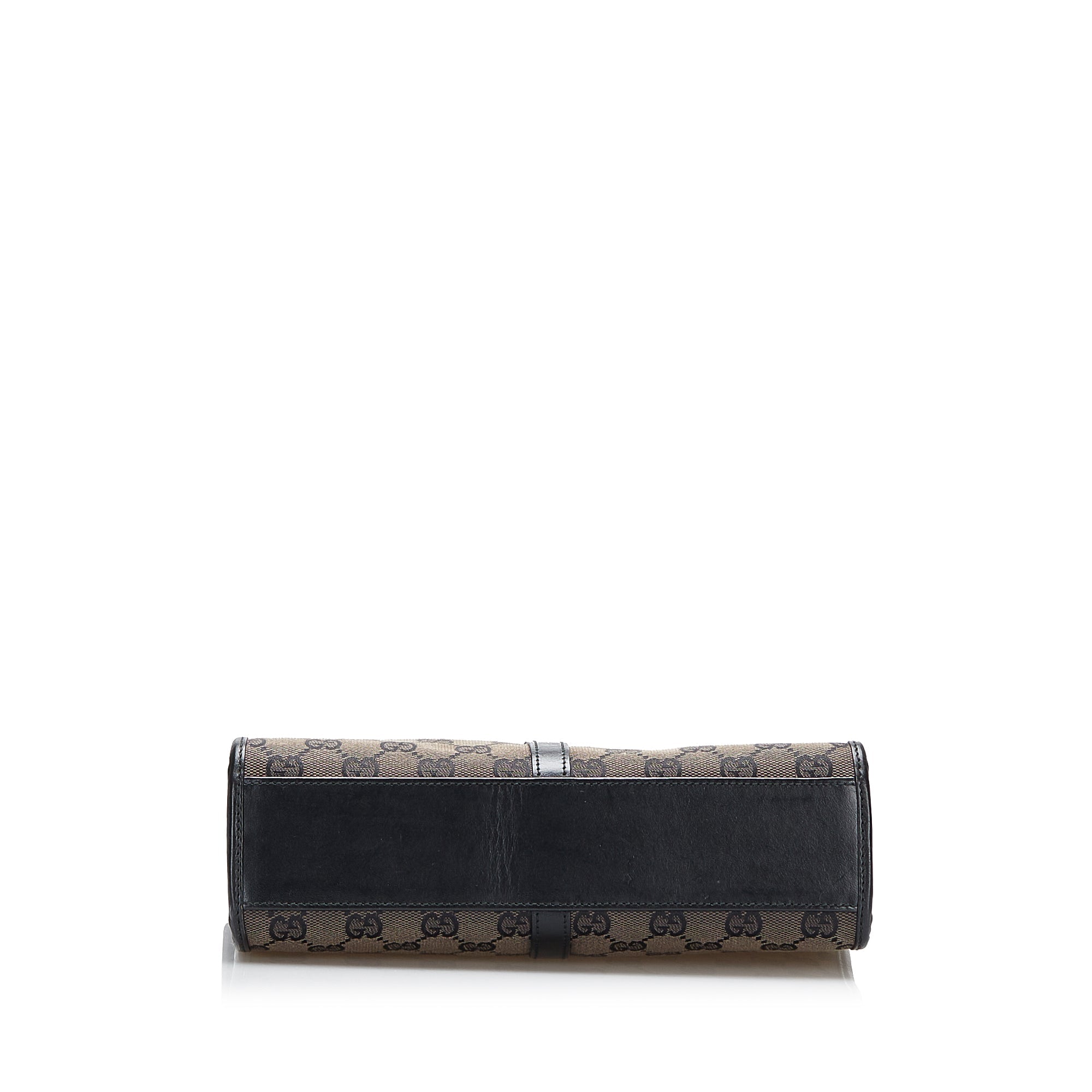 Gucci Jackie Handbag Black GG Canvas