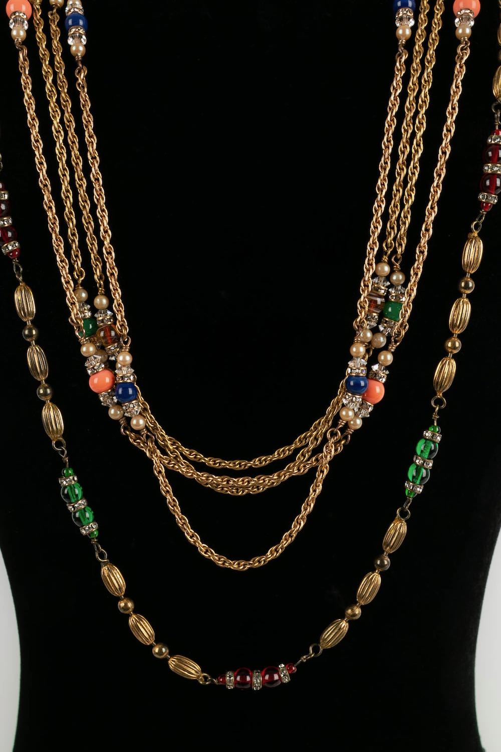 Ensemble de sautoirs/colliers Chanel